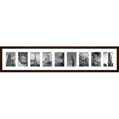Khemisset Wood Picture Frame with Mat