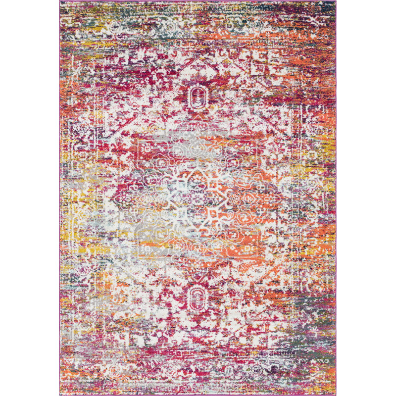 Robinne Oriental Indoor Rug, Rectangle 7'1" x 10'