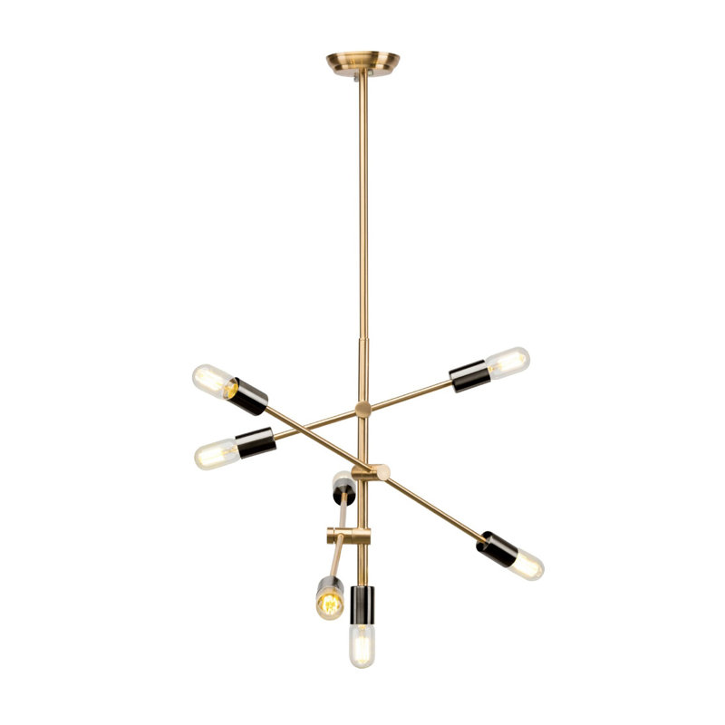 Nara 7 - Light Sputnik Modern Linear Chandelier