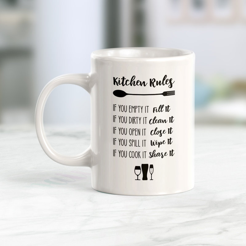Coffee Mug, 11 oz., Ceramic