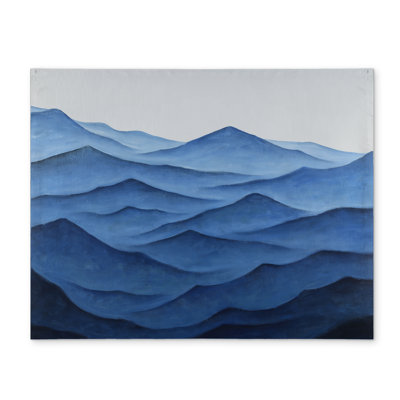 Napperon bleu mer bord de mer