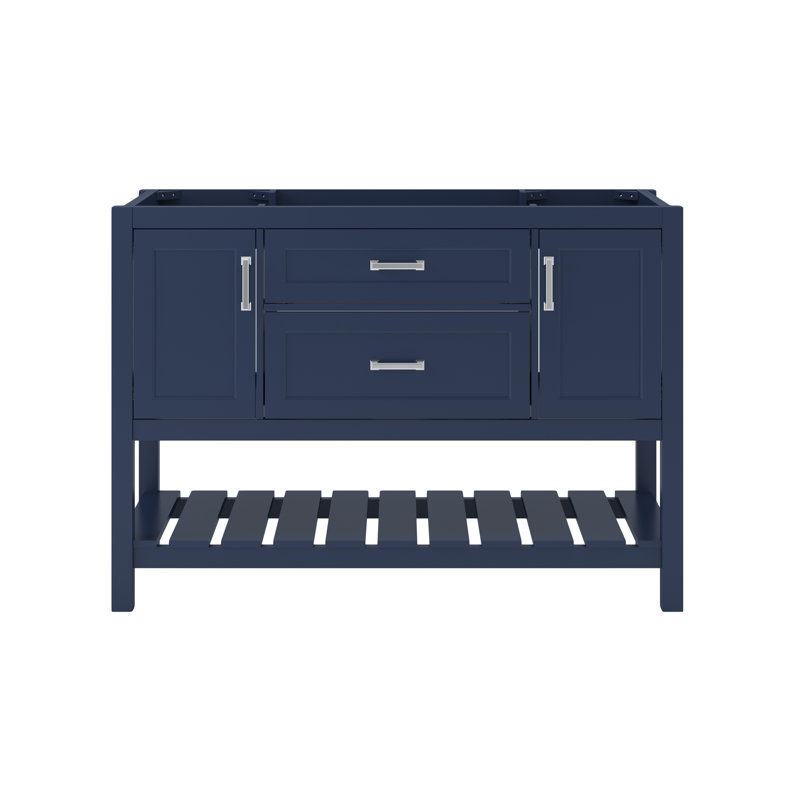 Meuble-lavabo simple l 49 po x P 22 po x H 39 po Lawson, Bleu Égée