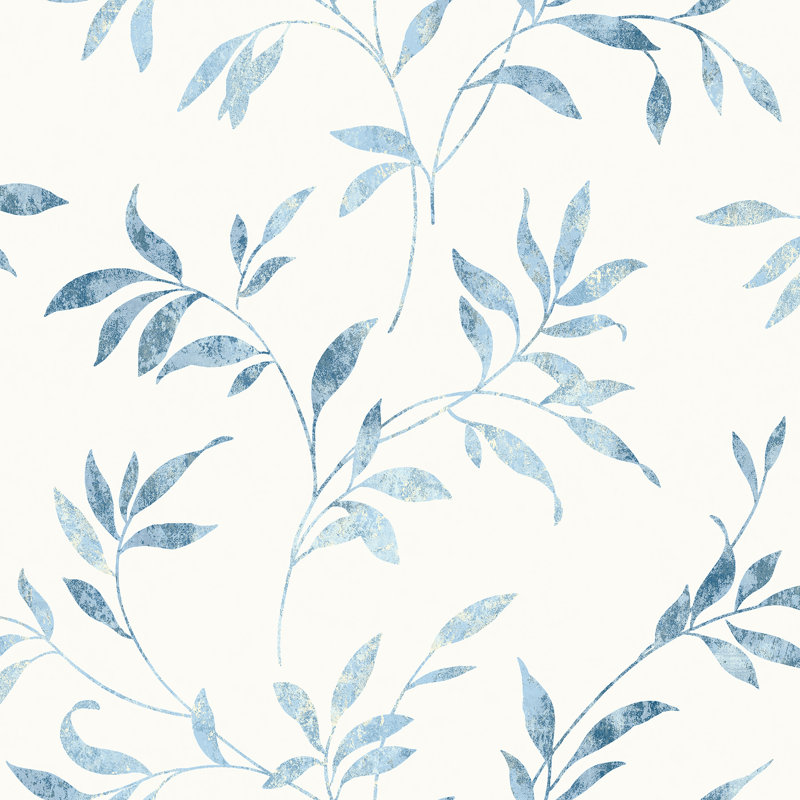 Rouleau de fleurs Rita, Bleu pâle