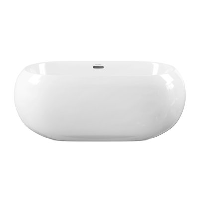 Plaisir® 63" Freestanding Soaking Bathtub