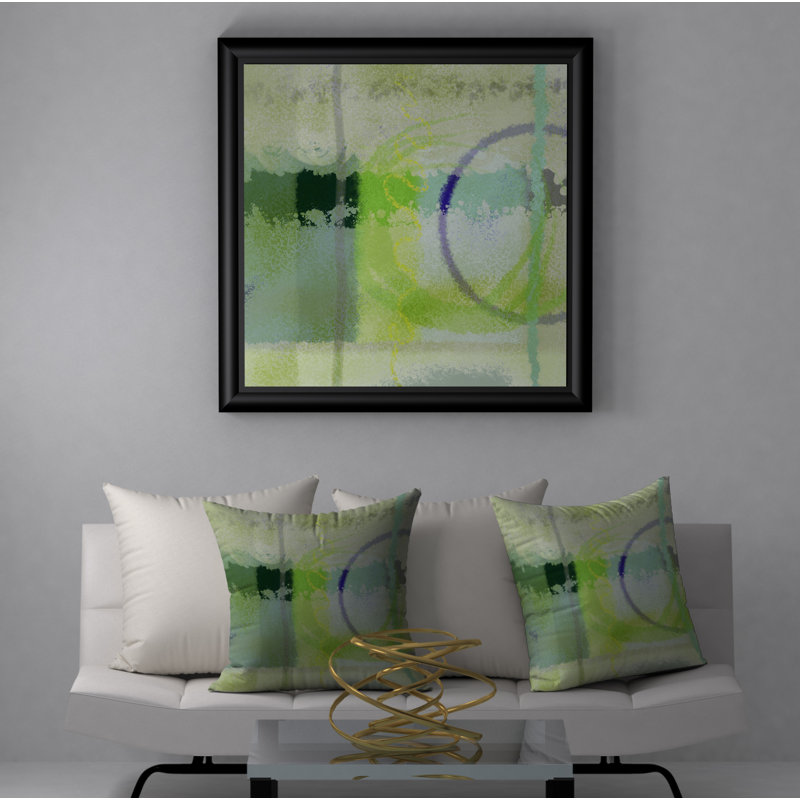 Housse et insert de coussin carré Vital Finesse, 20 po X 20 po