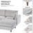 Modular Convertible Sectional Sofa Couch With Ottoman-7432710