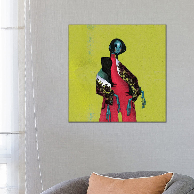 Neon 1 Piece Wrapped Canvas Wall Art, 66.04 cm H x 66.04 cm W x 1.91 cm D