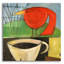 «Coffee and Red Bird» par Tim Nyberg, art mural en verre acrylique-1970491102