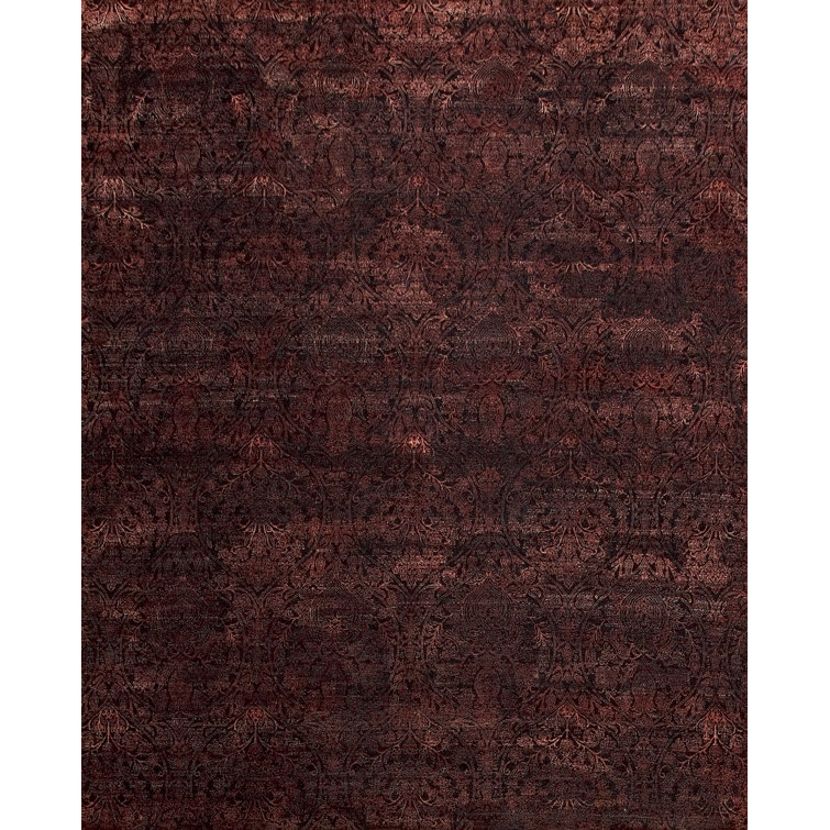 Manhattan Reserve Hand Knotted Damask Area Rug