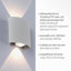 Siella Silver 2 - Bulb 8cm H Integrated LED Outdoor Flush Mount