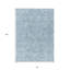Tapis intérieur lavable floral bleu ciel et denim 8 pi x 10 pi HomeRoots