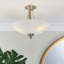 Miltiades Glass Semi Flush Mount-10139512