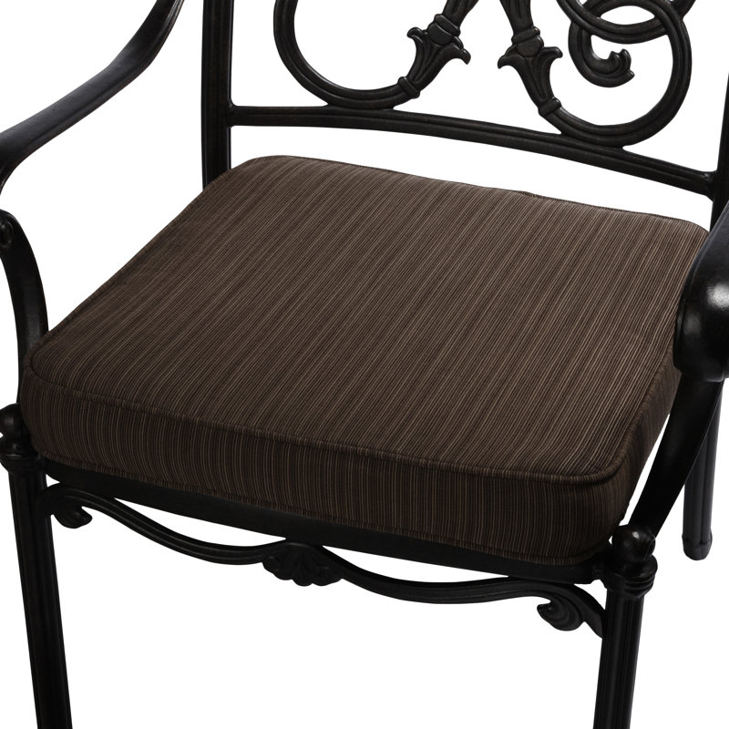 Libya Outdoor Sunbrella Cushion, Spectrum Cilantro Sunbrella Plainweave, 19" W x 19" D