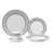Porcelain China Dinnerware Set 49 Piece - Service for 8