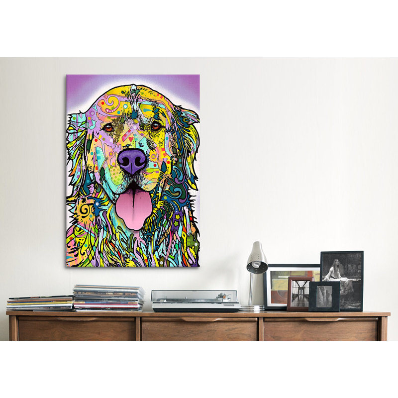 «Silence Is Golden», reproduction sur toile tendue, H 40 po x l 26 po x P 1,5 po, Toile tendue