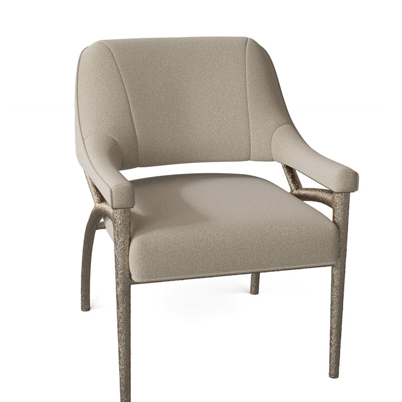 Fauteuil l 25,25 po Libby Langdon, 9106 Crème