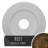 Endurathane Adonis Ceiling Medallion, 16 1/8"OD x 3 5/8"ID x 1"P (Fits Canopies up to 10 1/4"), Hand-Painted Rust Finish-27785986