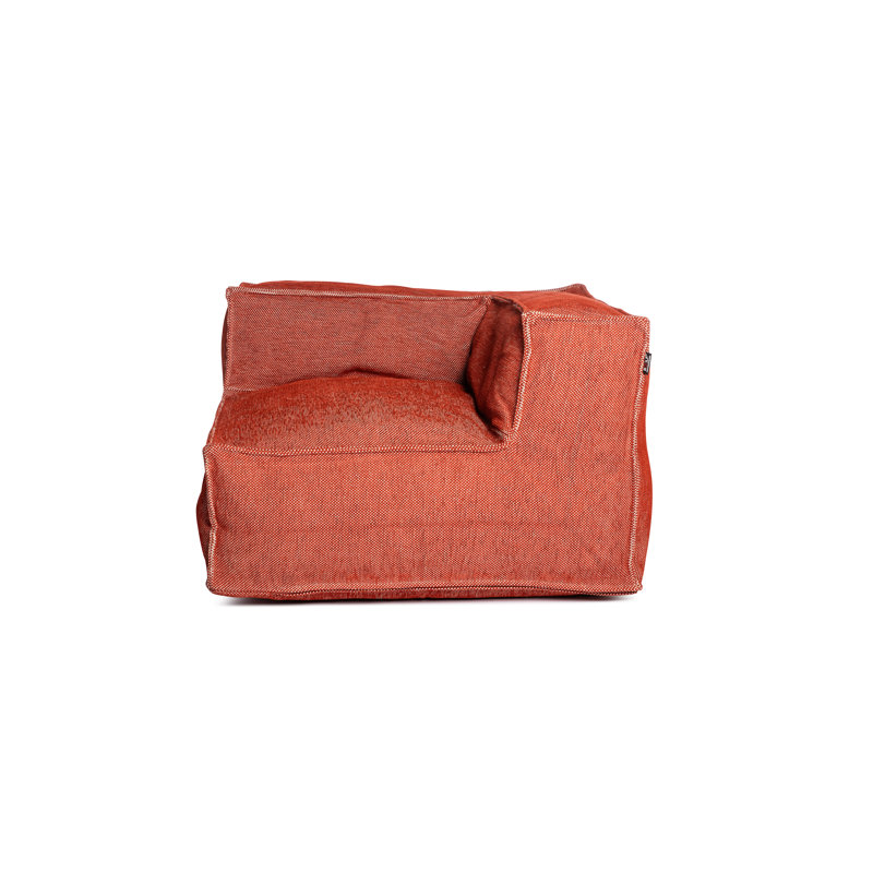 Silky Corner Seat, Terracotta