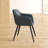 Manjeevan Faux Leather Armchair-865536204