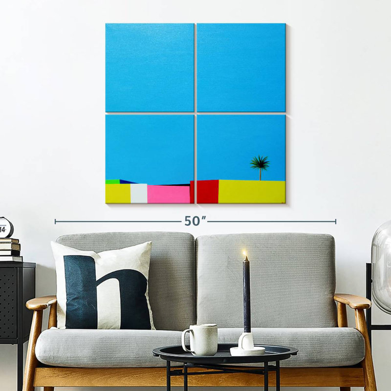 Lilie Spring In The City, 32" H x 32" W