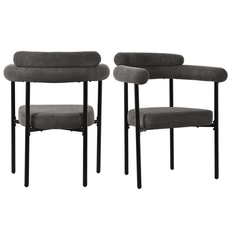 38.5cm H Armchair in Gray
