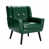 Green Faux Leather