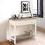 Console en bois massif 35,4 po Shila