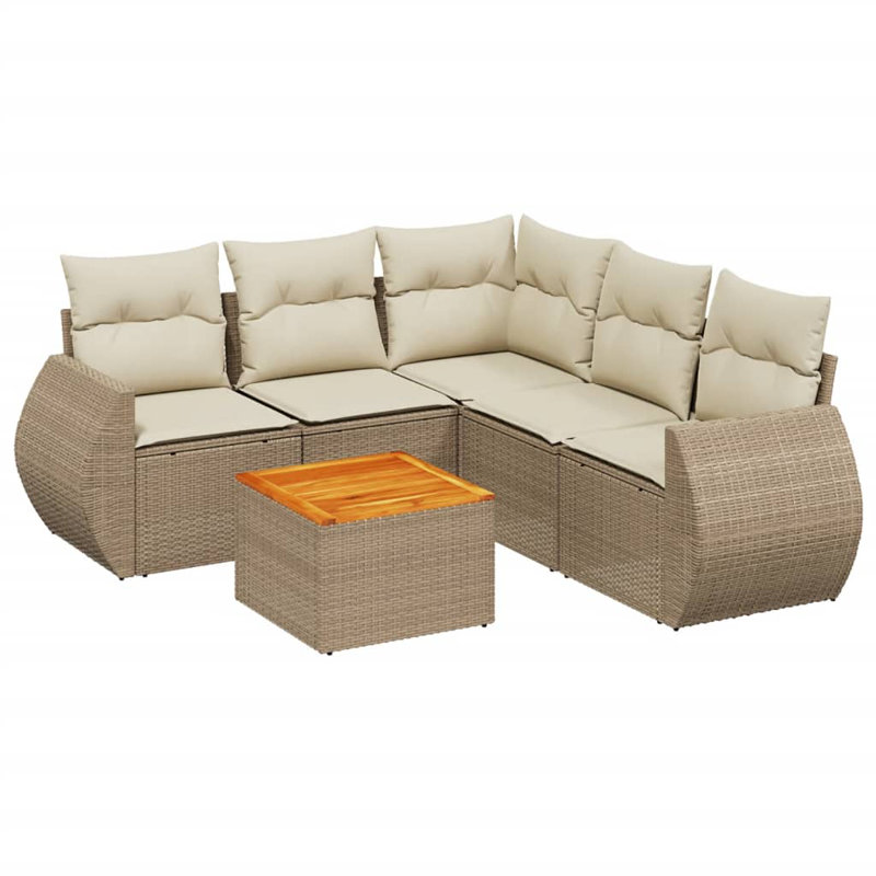 Ensemble de canapé de jardin Vidaxl