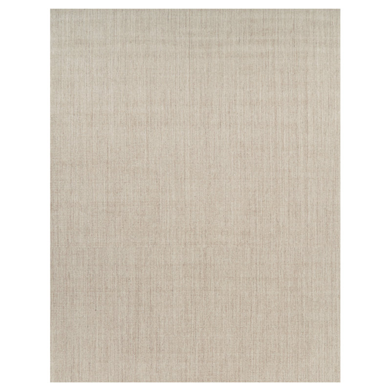 Rug & Kilim’S Oversized Modern Textural Solid Rug In Beige Tones And Striae