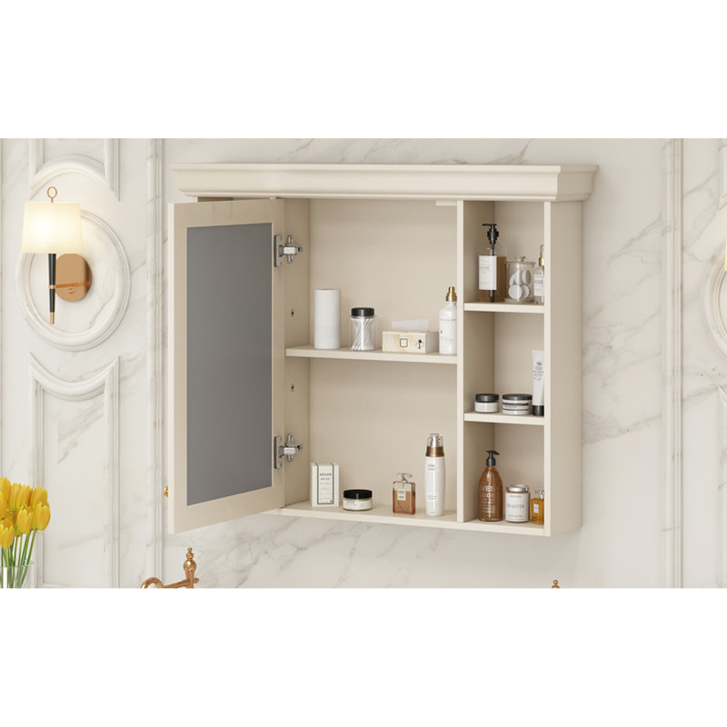 Armoire de salle de bain moderne Modern, Naturel