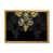 Toile encadrée d'or