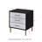 Accent Table, 3 Drawer Nightstand, End Table