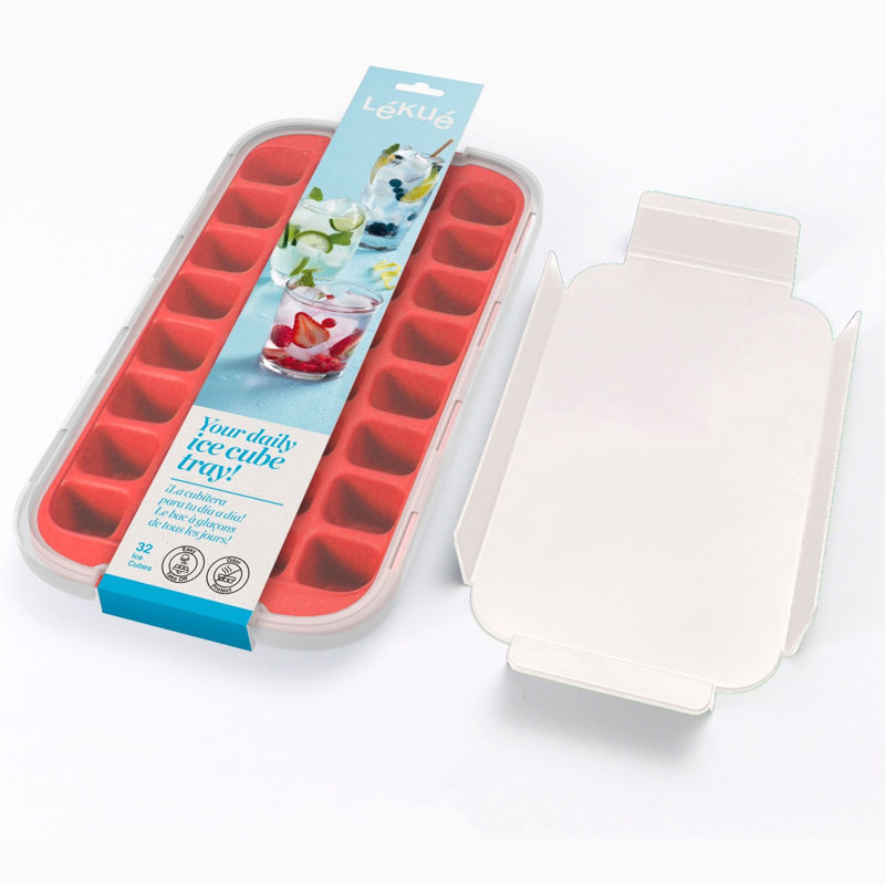 Lékué Industrial Ice Cube Tray With Lid