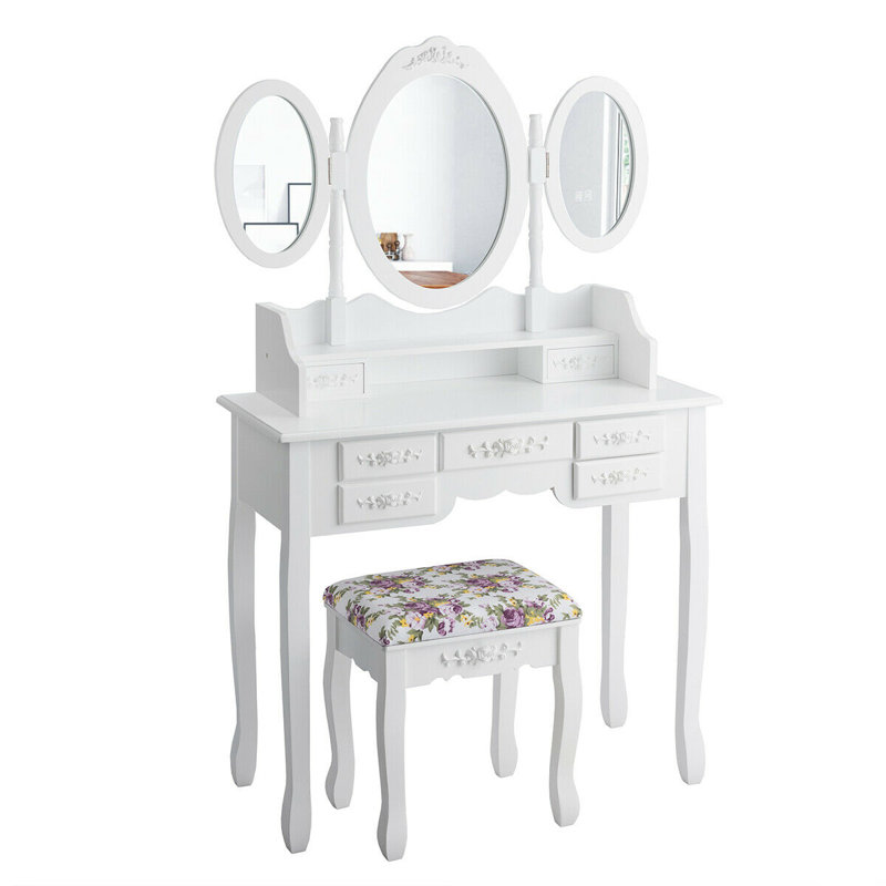 Magellan Dressing Table with Mirror