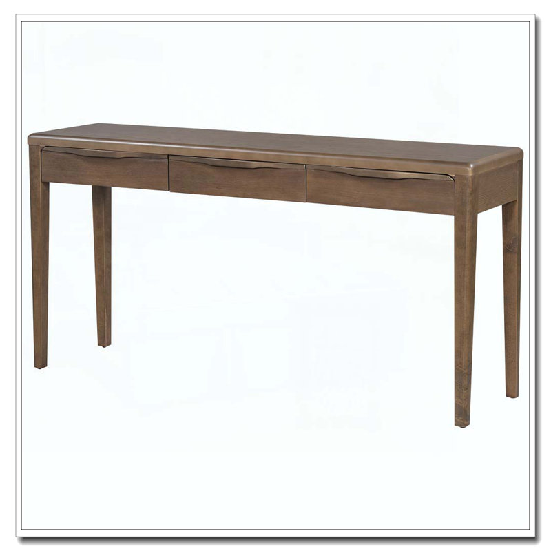 Console élégante 59,84 po, Brun
