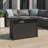 25" H X 42" W Steel Outdoor Fire Pit Table With Lid-1856936910