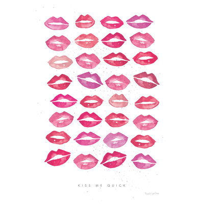 Ignat Kiss Me Quick - reproduction sur toile tendue