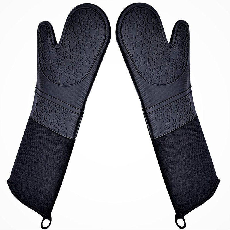 Professional Silicone Oven Mitts Baking Gloves