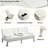 Modern Convertible Futon, Adjustable Folding Sofa Bed-542931737
