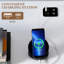Premium Display Sideboard with Tri-Color Sensor, Removable Glass Shelves and Lock-1086883136