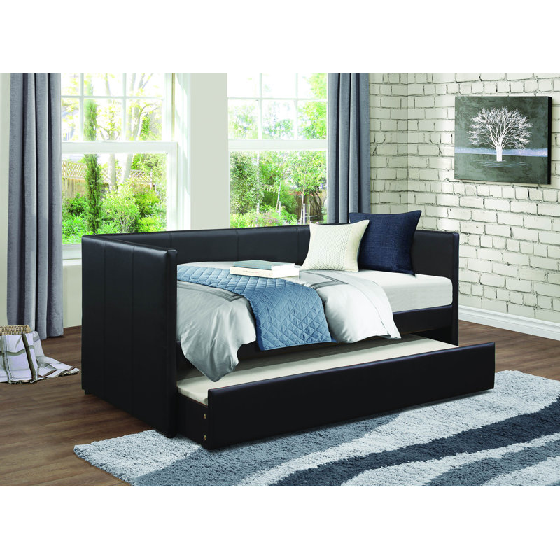 Blisse Daybed with Trundle, Black