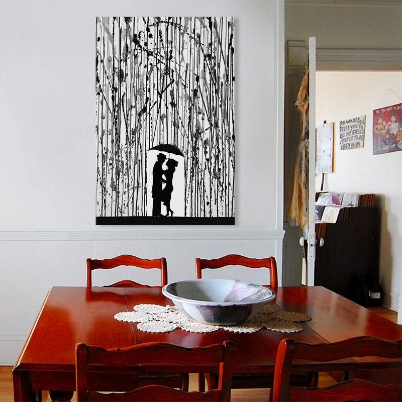 « film noir », impression, H 26 po x l 18 po x P 1,5 po, Toile