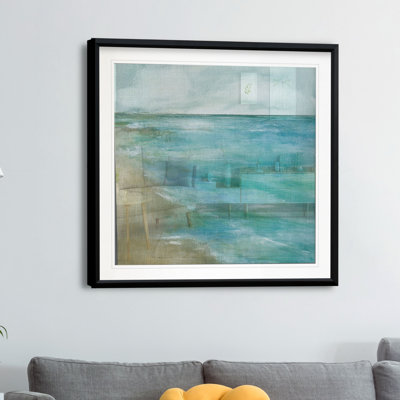 « doucement marées », reproduction sur toile