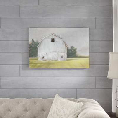 «Rustic Barnyard I» par Ethan Harper, reproduction d'art sur toile tendue