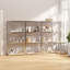 Étagère 5 tablettes en acier et bois d'ingénierie-1164686688-1146690046-1146689996