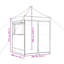 Vidaxl Foldable Party Tent Pop-Up With 4 Sidewalls-190666514-190666515-190666517