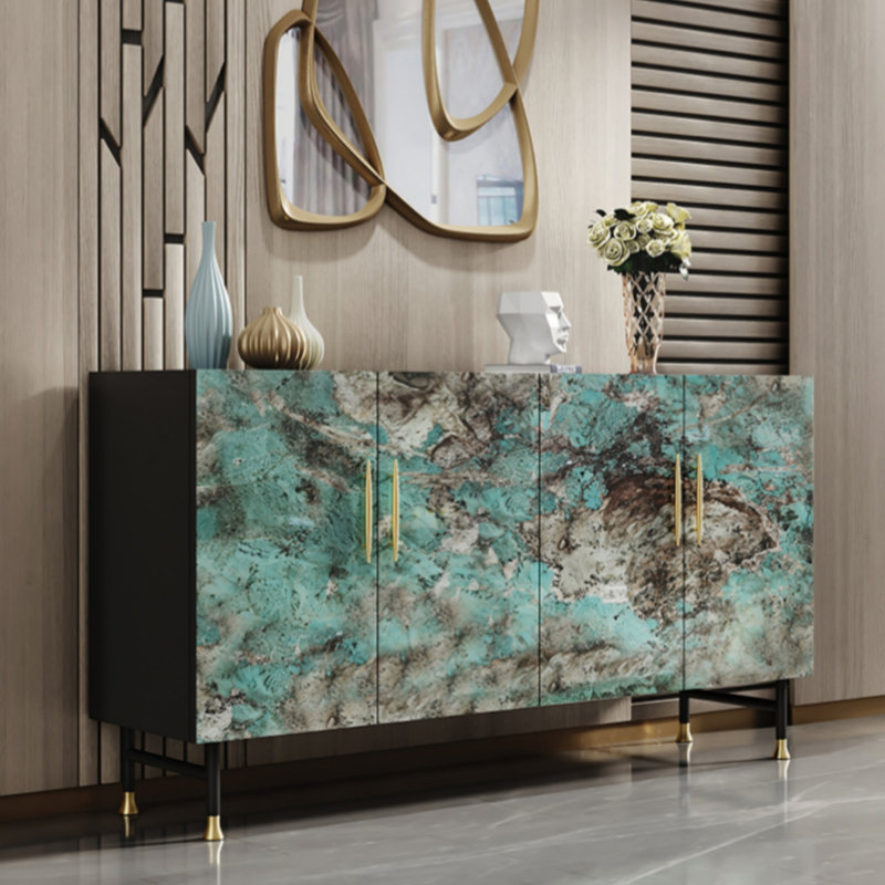 Armoire d'appoint légère et luxueuse