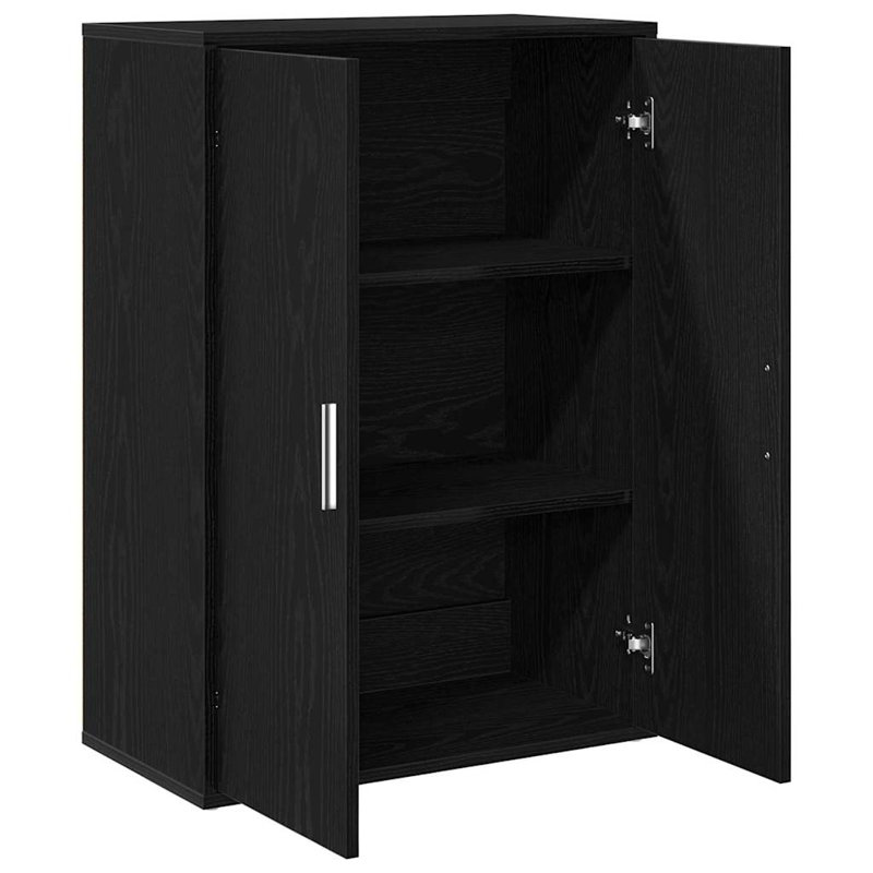 60cm Sideboard, Black Oak