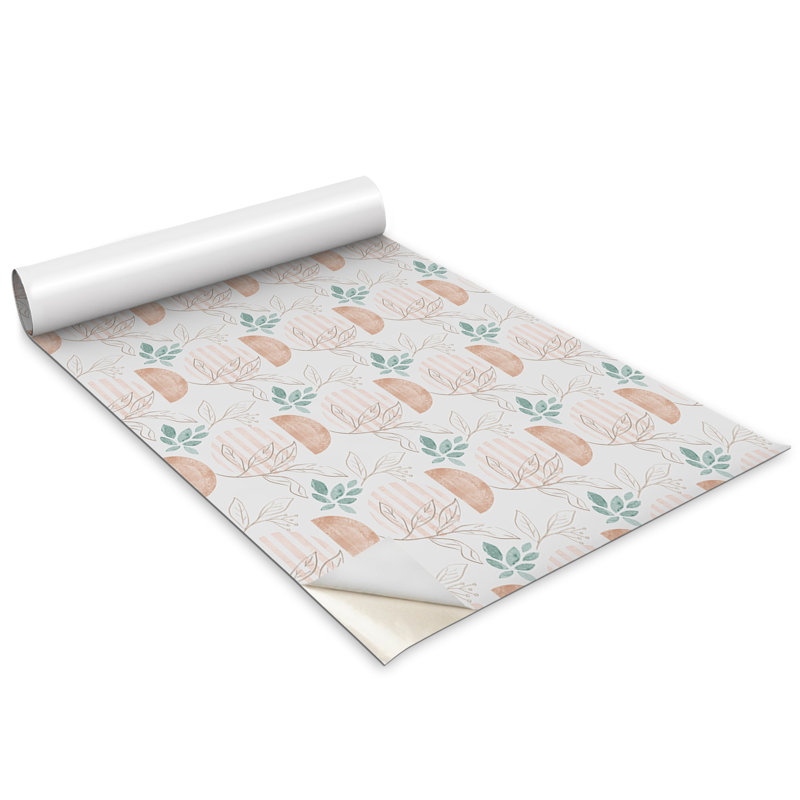 Anelyse 100 cm x 50 cm Matte Peel & Stick Wallpaper Roll