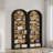 Set Of 2 Tall Arched Bookshelf-675895892